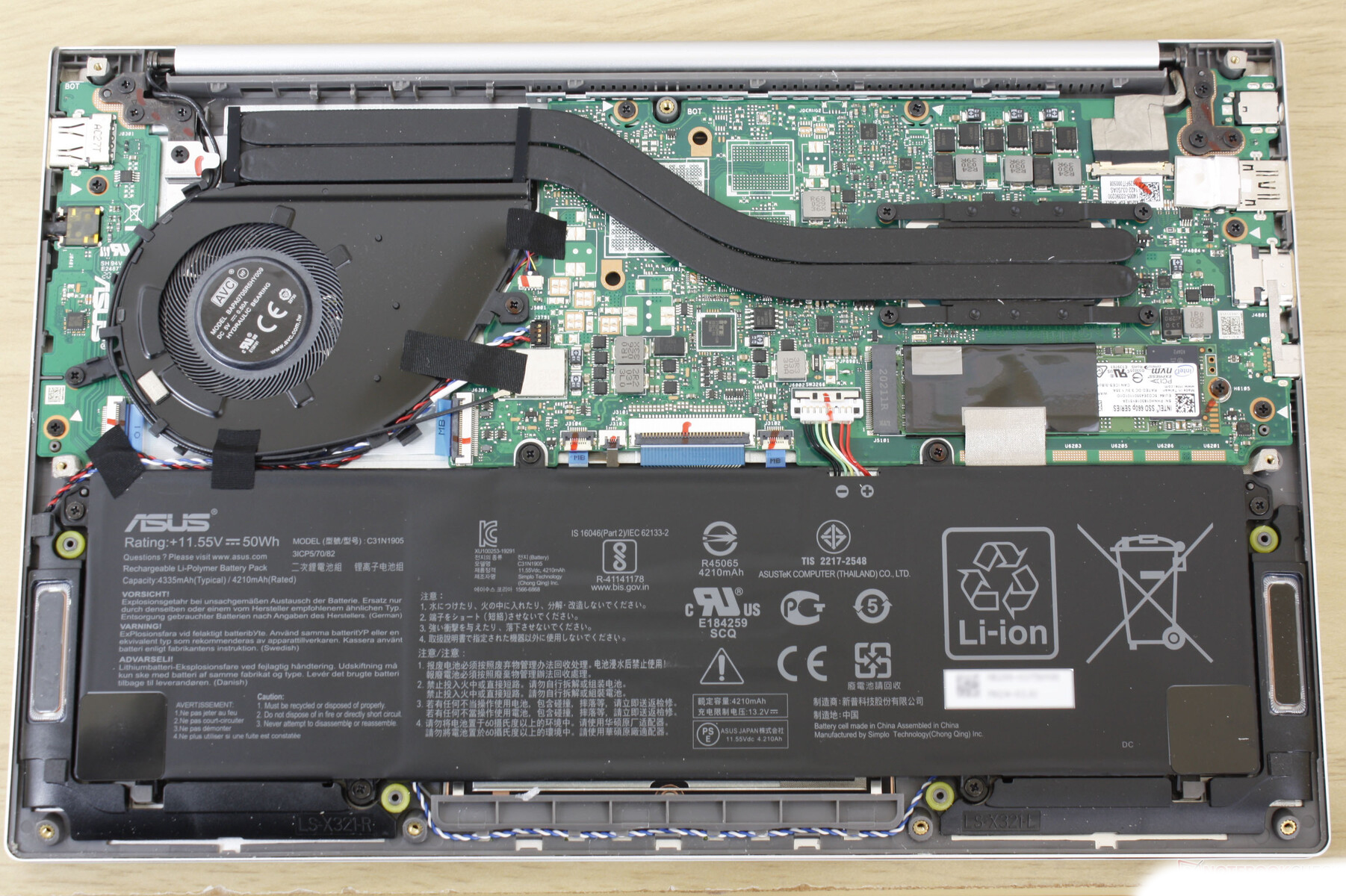 How to replace and fix ASUS ADOL13J X321JA 2020 VivoBook S13 S333JA 30pin 0.5mm LED 1422-03K00AS LCD Cable (ASUS VivoBook S13 S333JA-DS51)